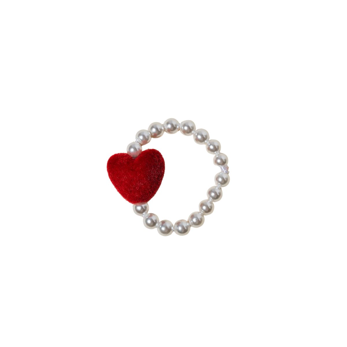 14 Red Heart Ring - Image 1