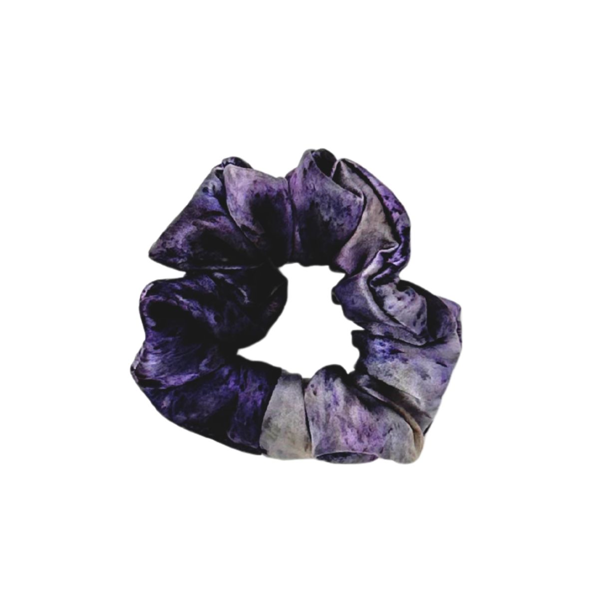 19 Elya Naturally Dyed Silk Medium Scrunchie - Image 1