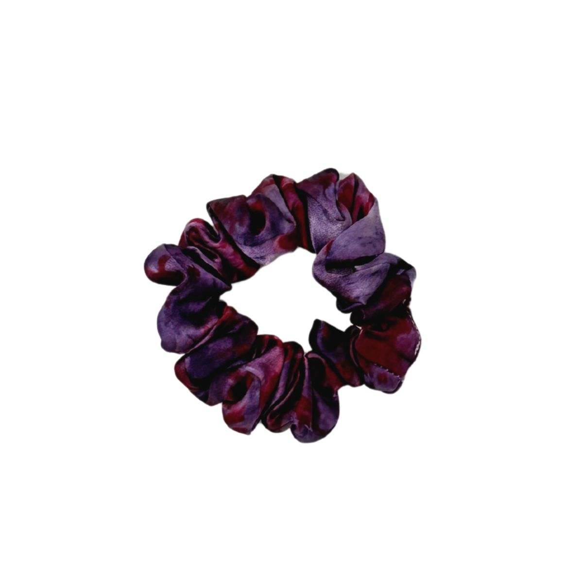 31 Lenia Naturally Dyed Silk Small Scrunchie - Image 1