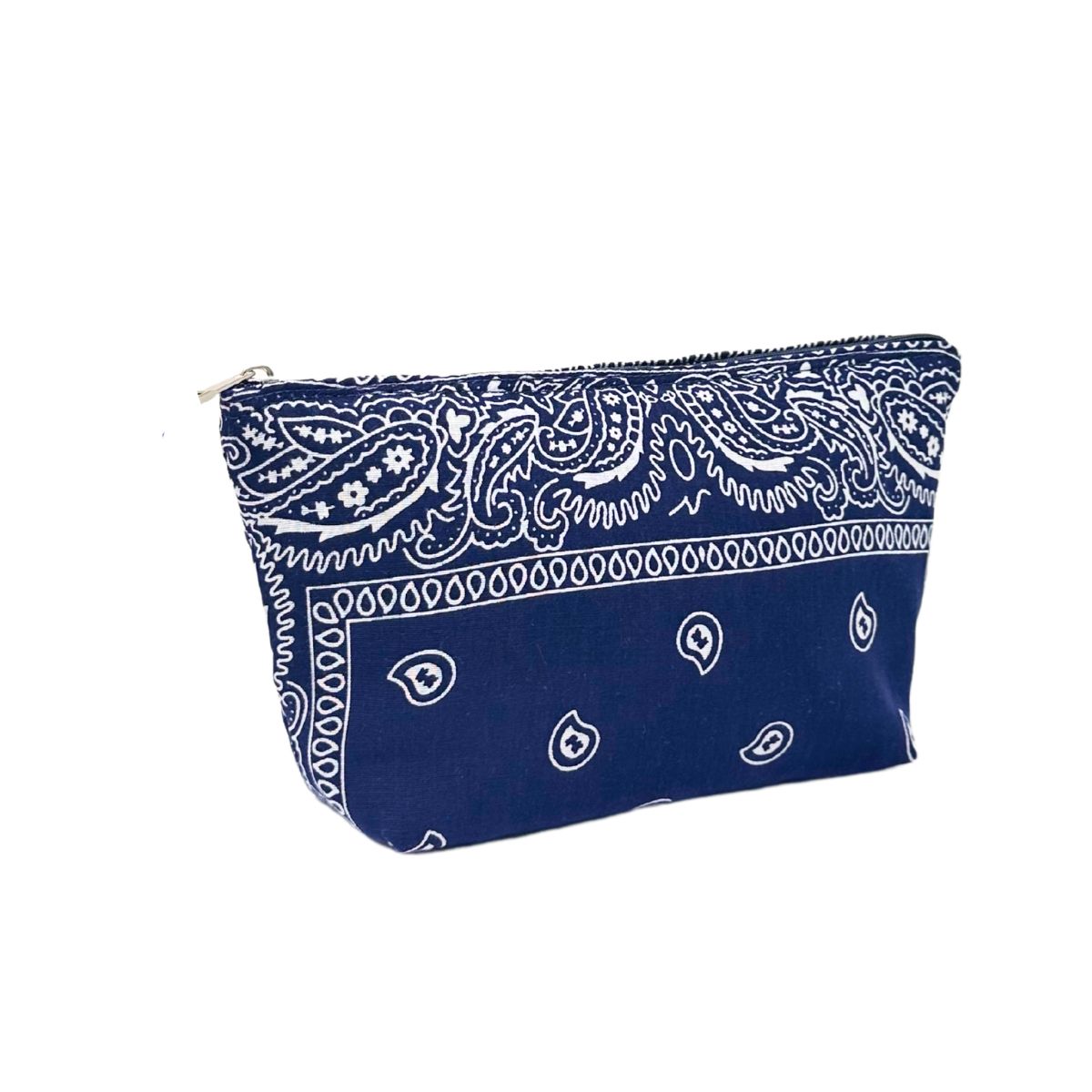 mamacita (3) Mamacita Large Bandana Pouch Navy Blue - Image 1