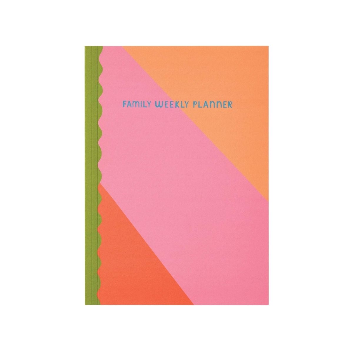 19 Strawberry Striped Family Weekly Planner - Image 1