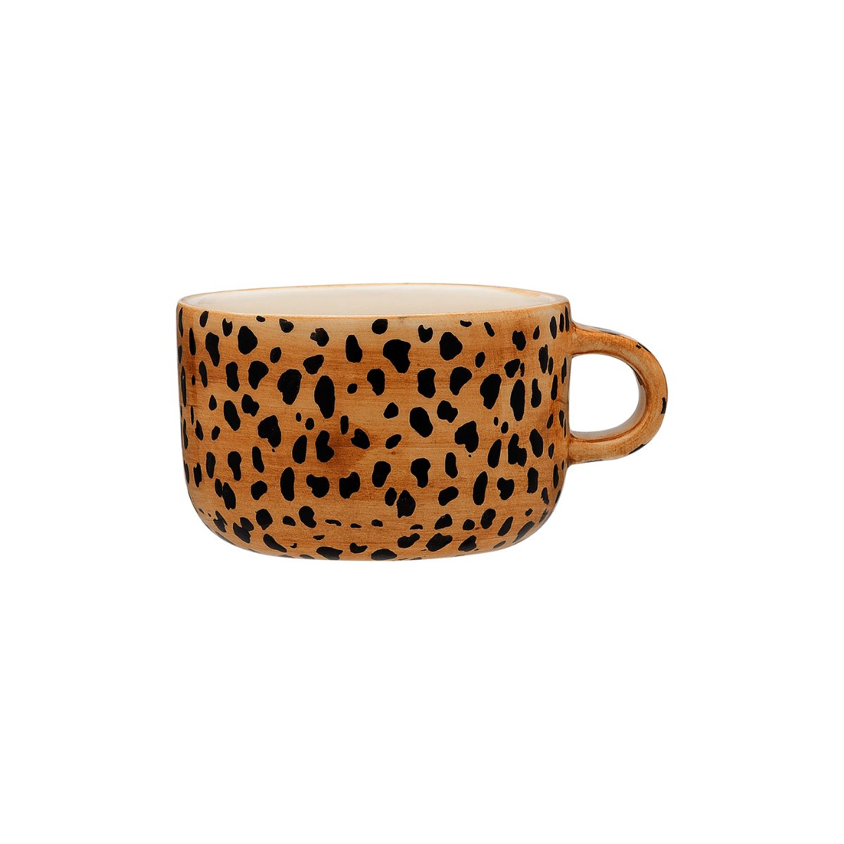 114 Leopard Cappuccino Mug - Image 1