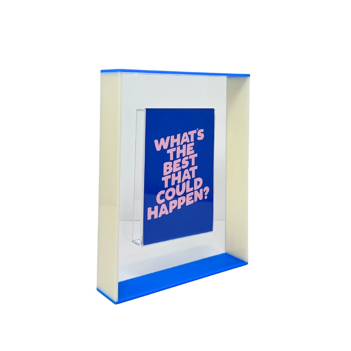 127 Small Photo Frame Blueberry Cream - Image 1