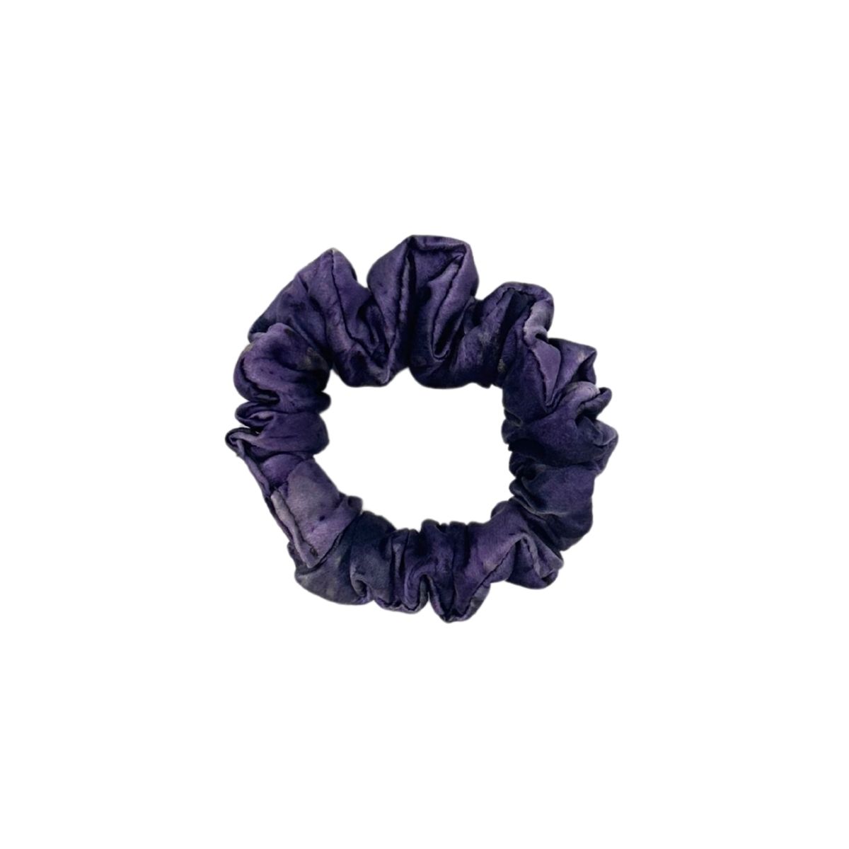 72 Queen Naturally Dyed Small Silk Scrunchie - Image 1