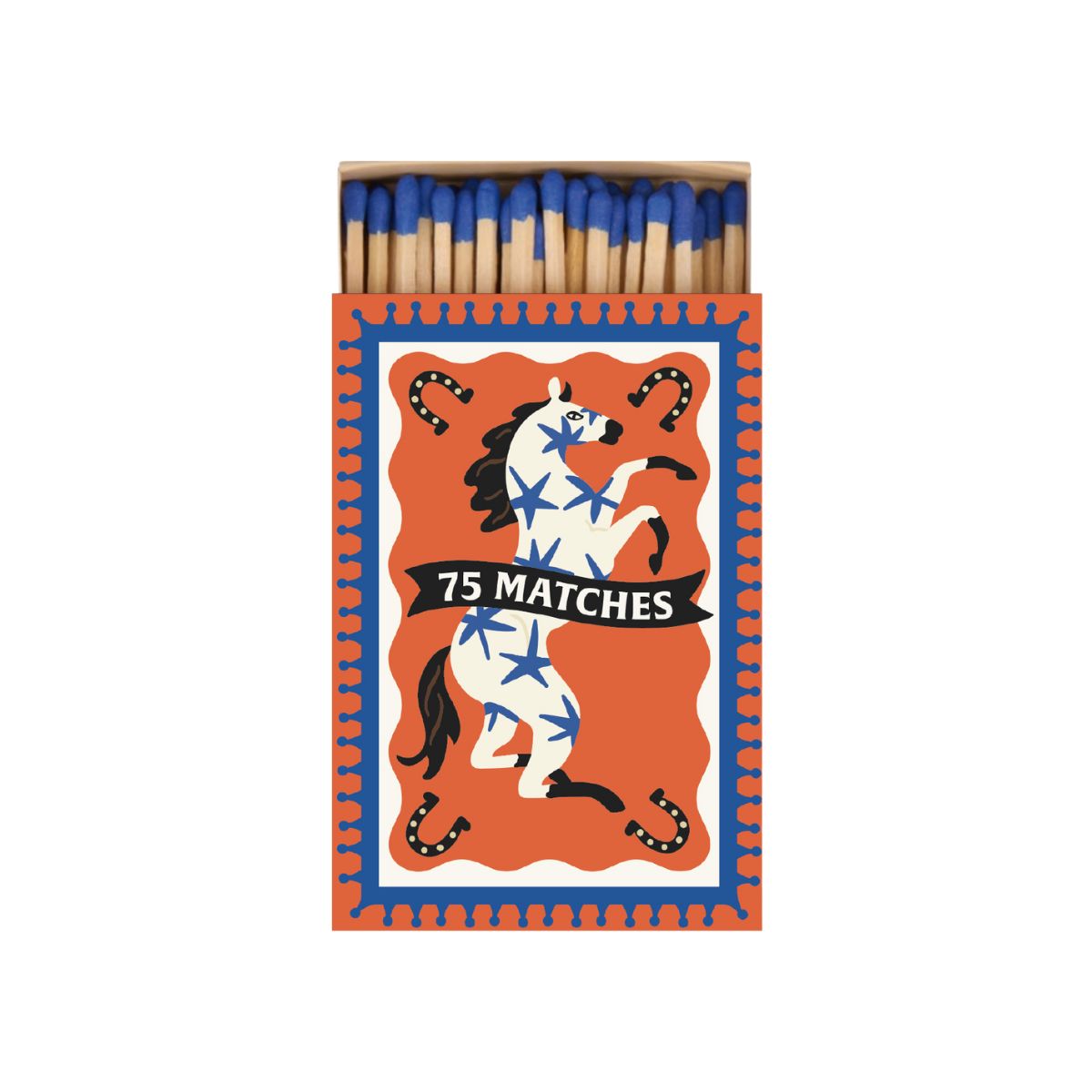 84 Adopo 'Horse' Set 75 Matches 9.6cm - Image 1