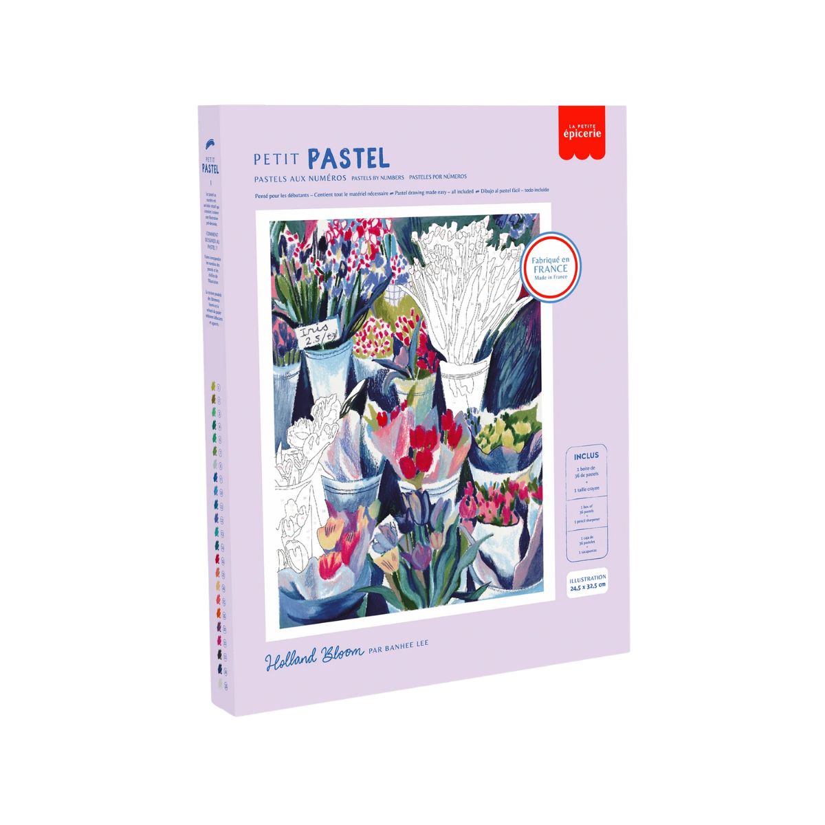 49 Pastel Numbered Box - Little Pastel - Holland Bloom - Image 1