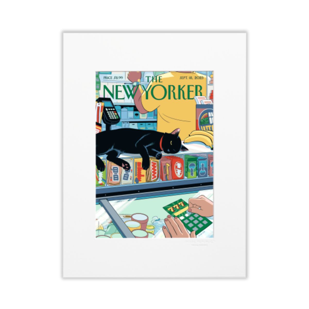 7 The New Yorker - Kikuo Sept 18 2023 Bodega Cat - Image 1