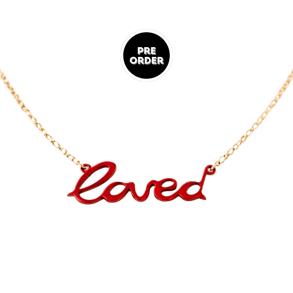 Kessaris 2025-26 (5) Anastasia Kessaris X Lipshop - Loved Necklace - Image 1
