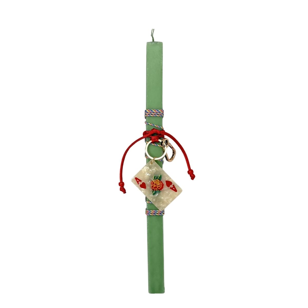 12 The Ace of Hearts Easter Candle - Image 1