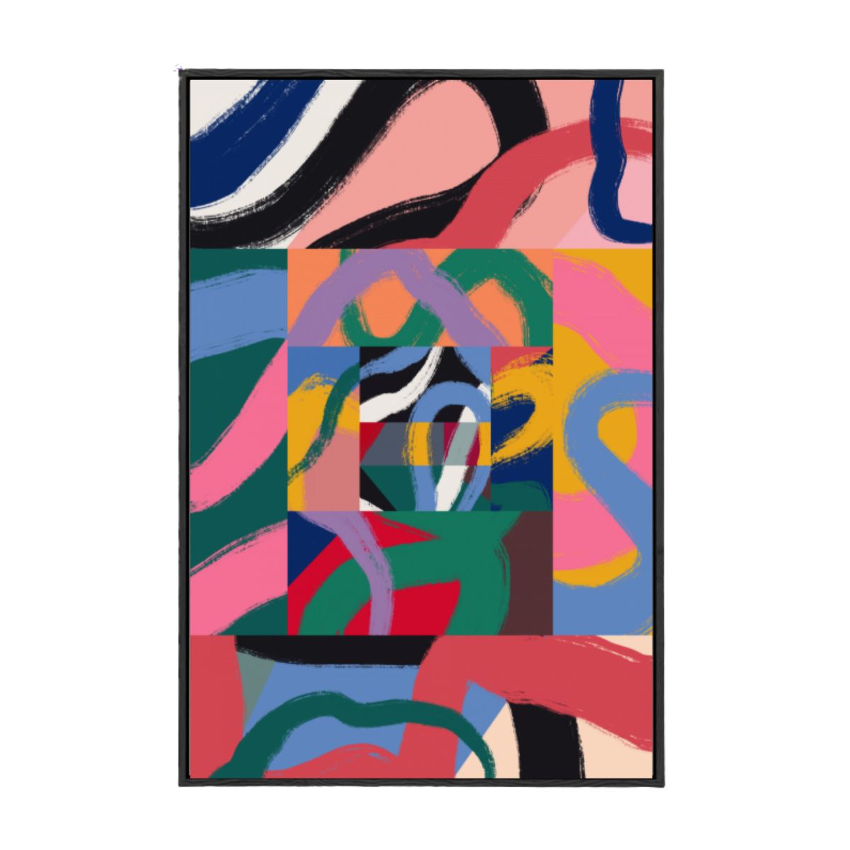 61 Structured Chaos, 100x140 - Image 1