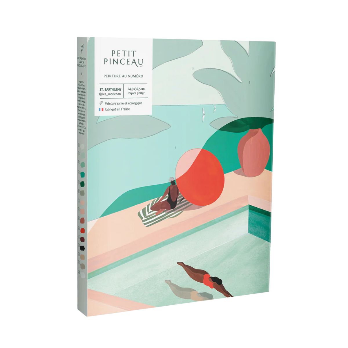 78 Paint By Number Kit - St. Barthelemy - Image 1