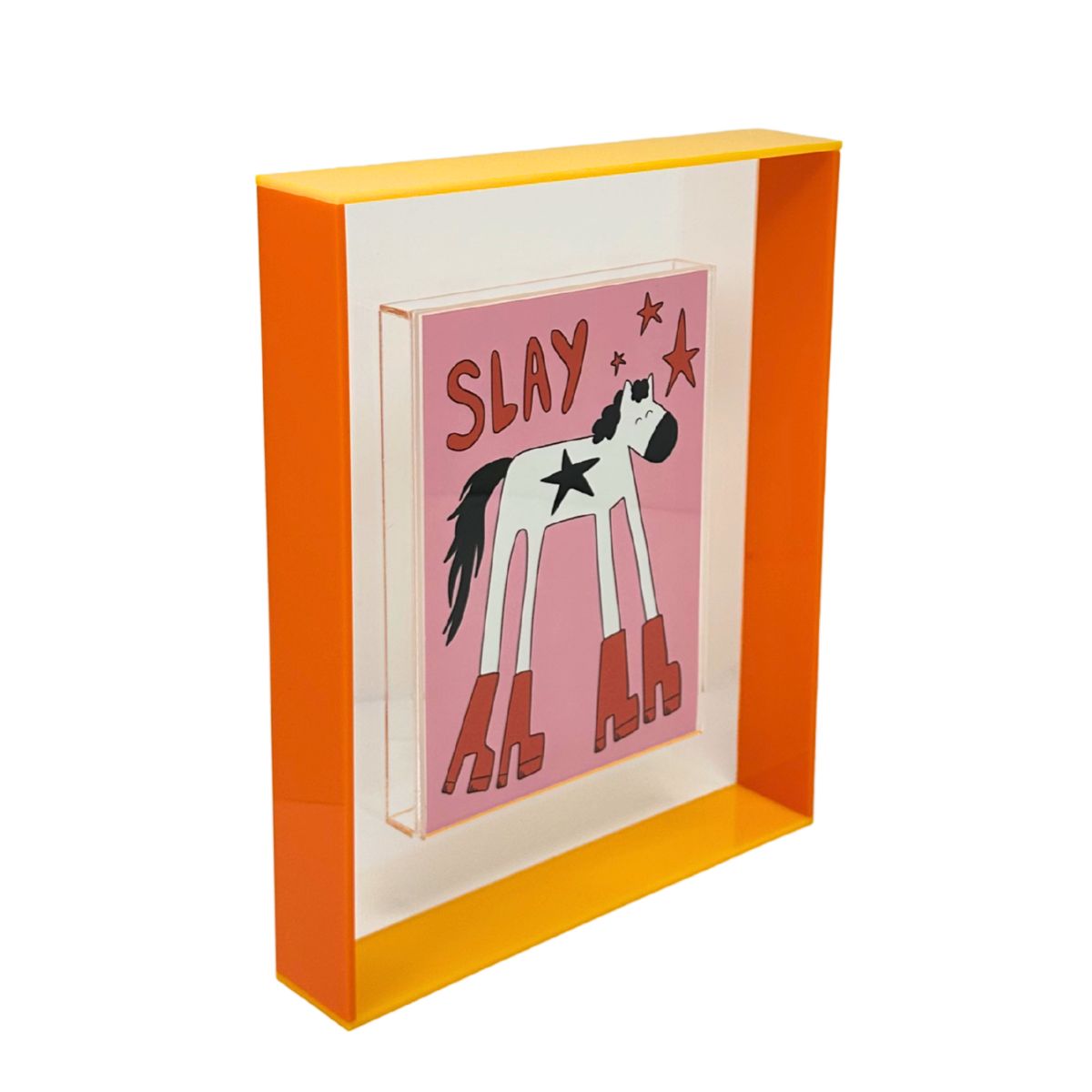 140 Photo Frame - Orange Saffron Yellow - Image 1