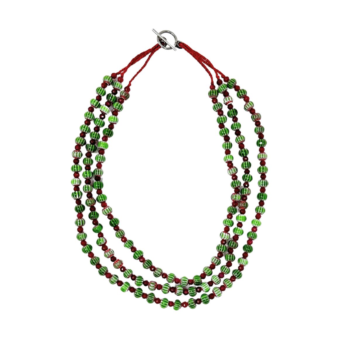 Myrto Fereou Jewel (5) Artisan Stripe Necklace - Image 1