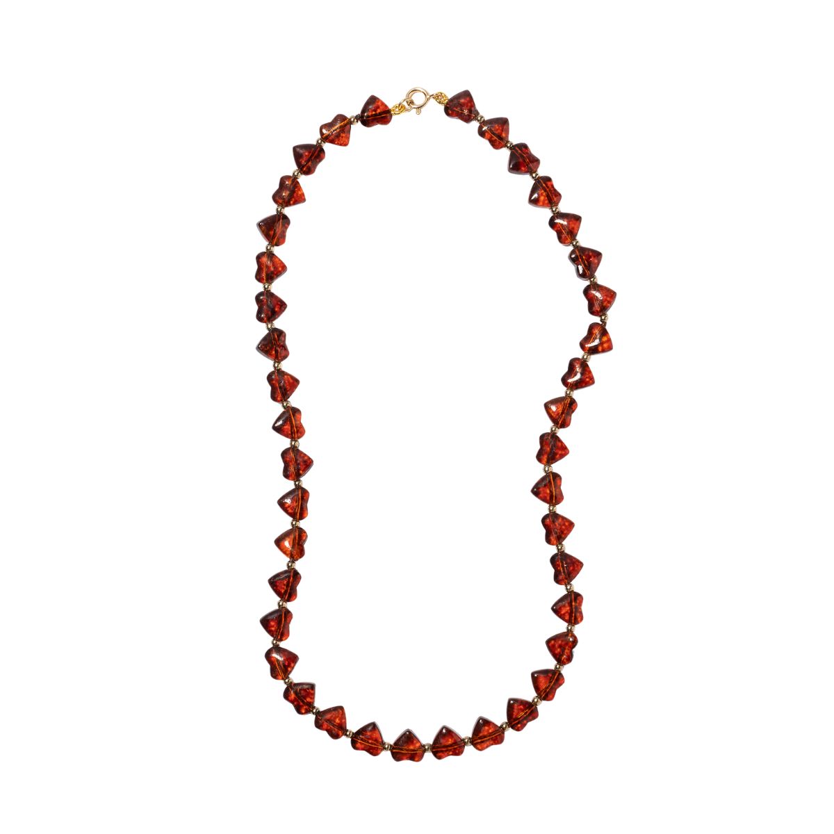 235 Mon Amour Necklace, Brown - Image 1