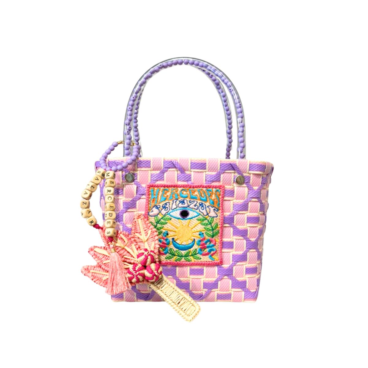 Mercedes Salazar (9) Eye See You Zuncho Mini Handbag Flower - Image 1