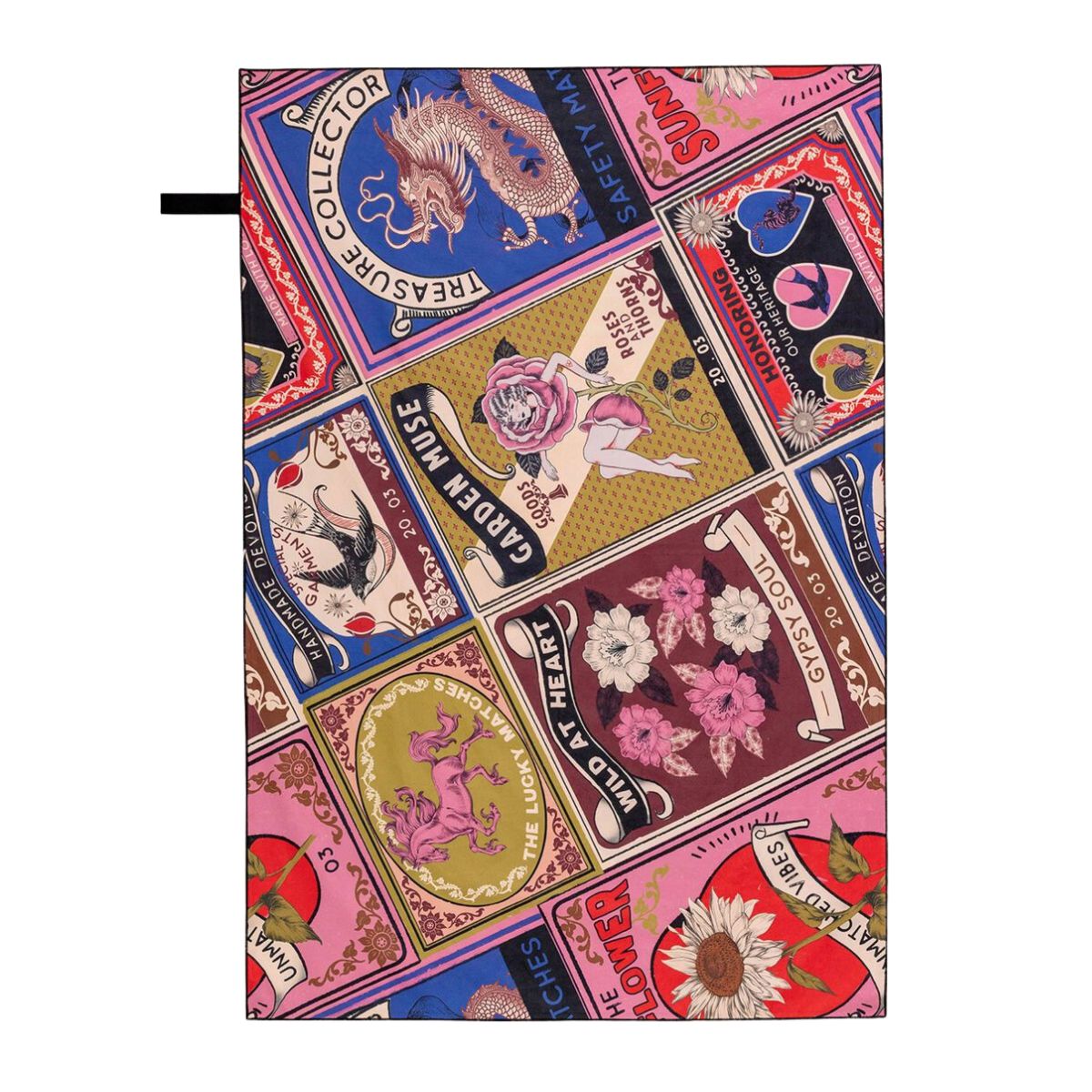 16 Reversible Bou Towel Matches - Image 1