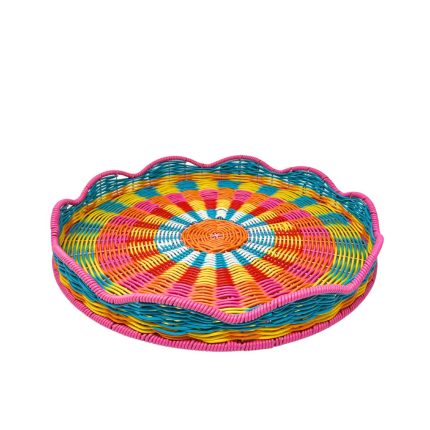 Chroma Rhythms Woven Tray