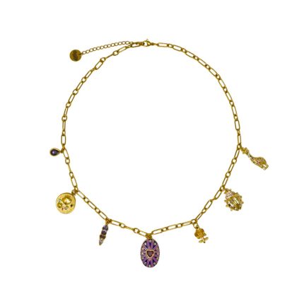 The Dreamer’s Menagerie Chain Charm Necklace