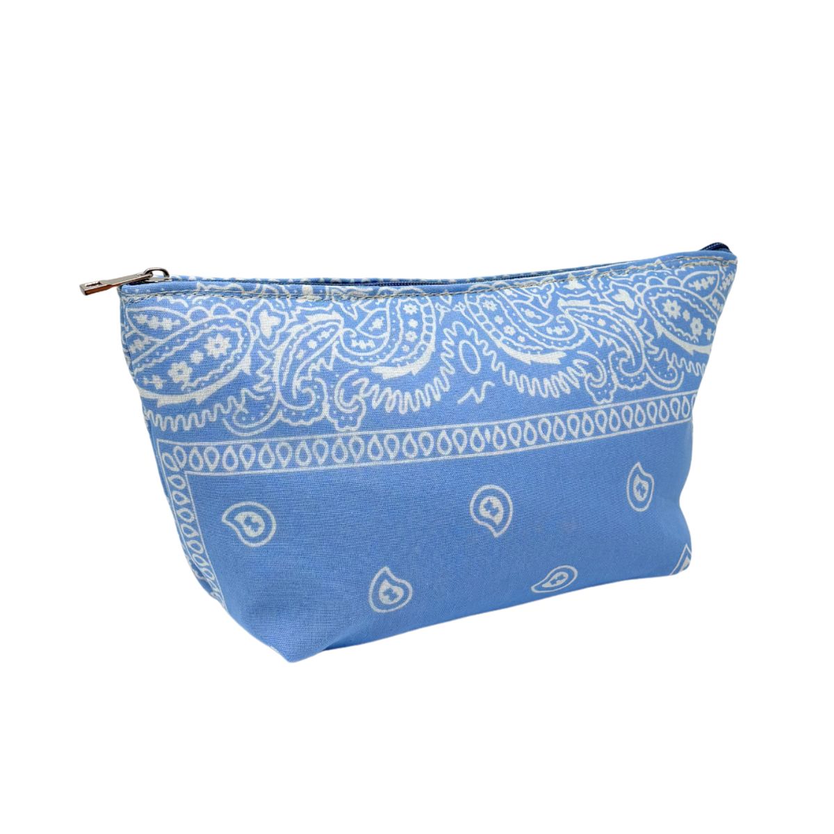 222 Mamacita Large Bandana Pouch Light Blue - Image 1