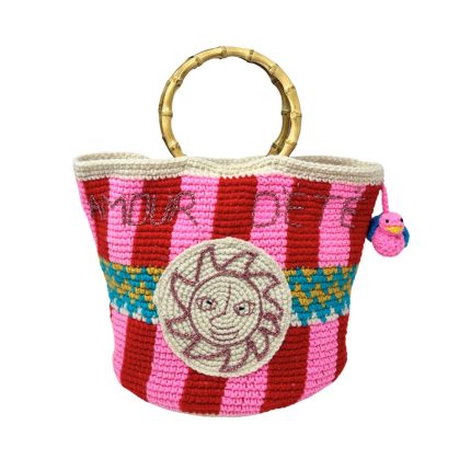 Summer Love Handmade Crochet Bag, Malabar