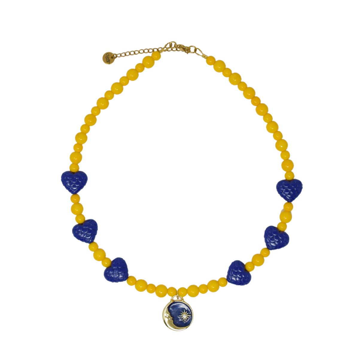 325 Oracle Heart Charm Necklace - Image 1