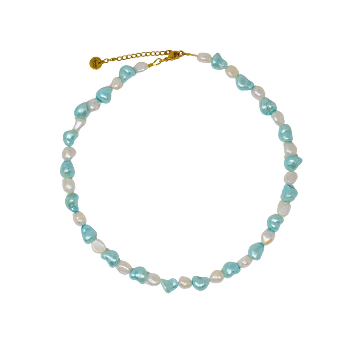 349 Siren’s Lagoon Semiprecious Pearl Necklace - Image 1
