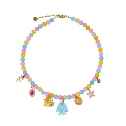 Sugar Reef Semiprecious Charm Necklace