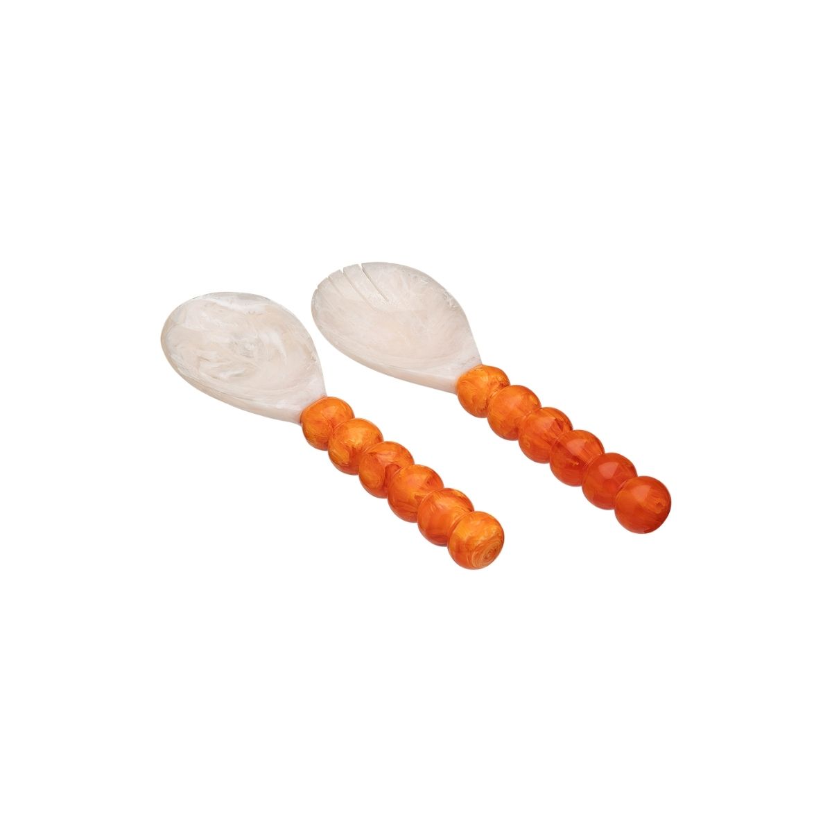 346 Copper Dawn Salad Server Set - Image 1