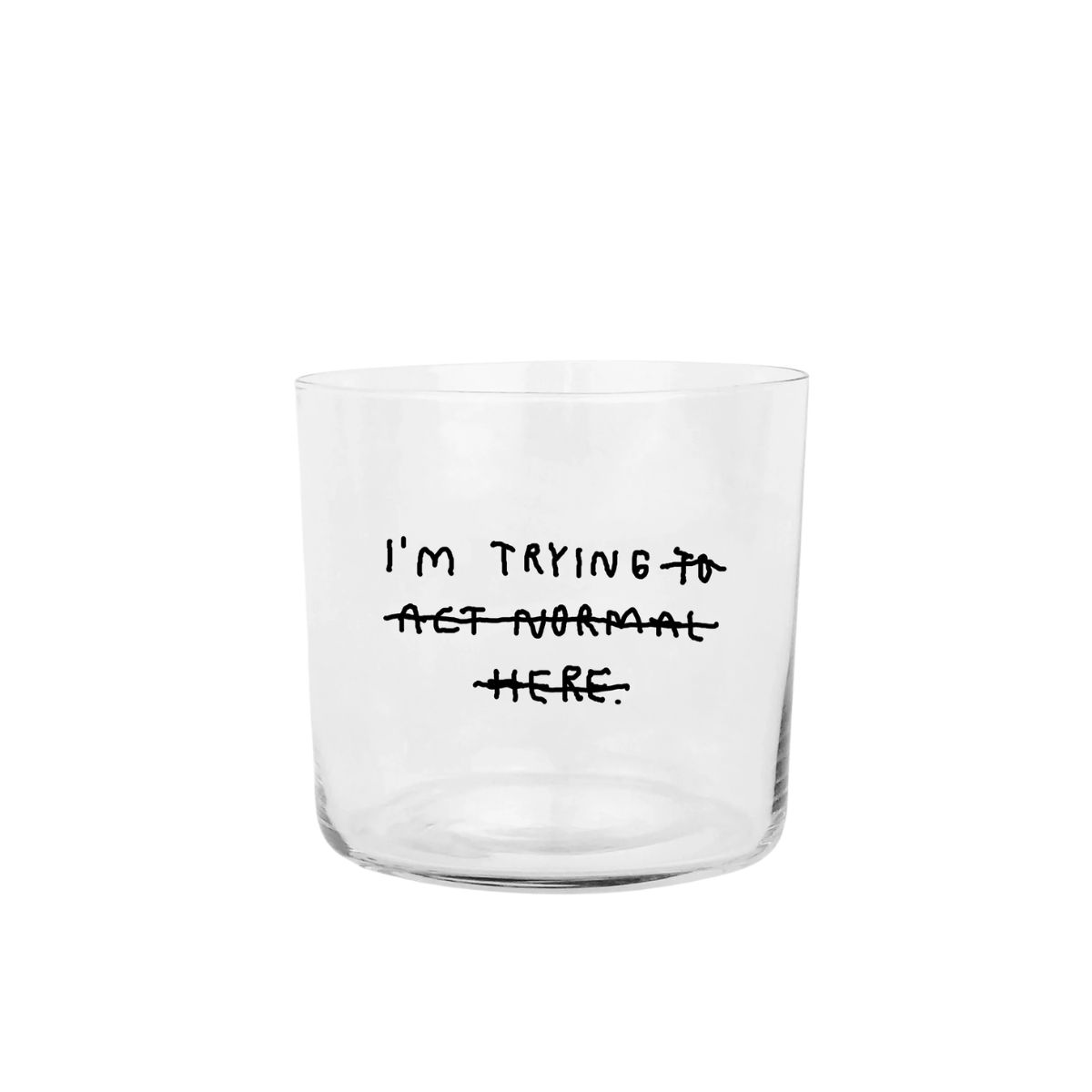 82 Glass, I'm Trying To Act Normal - Image 1