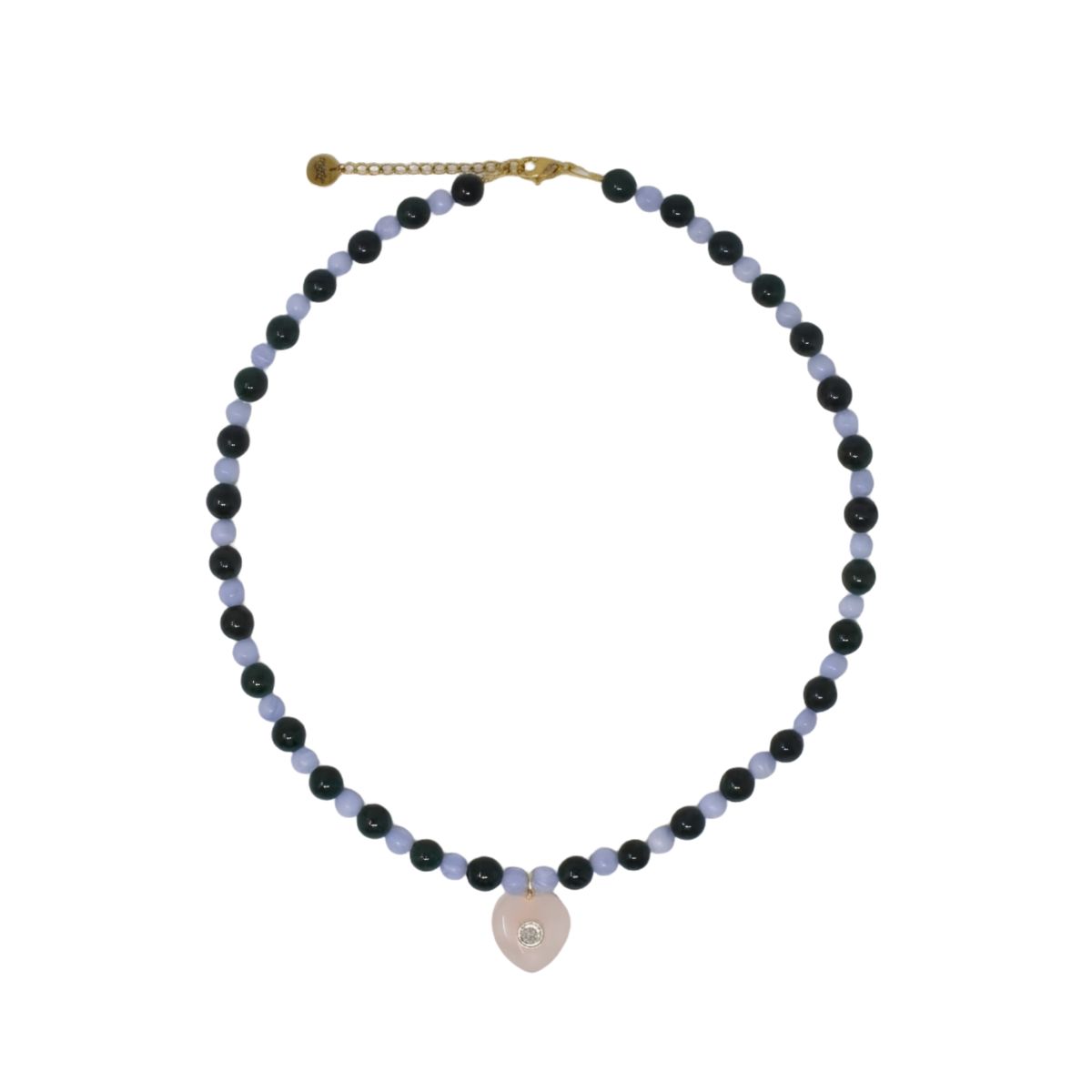 Charm Bar - Lipshop jewelry (1) Solstice Halo Semiprecious Charm Necklace - Image 1