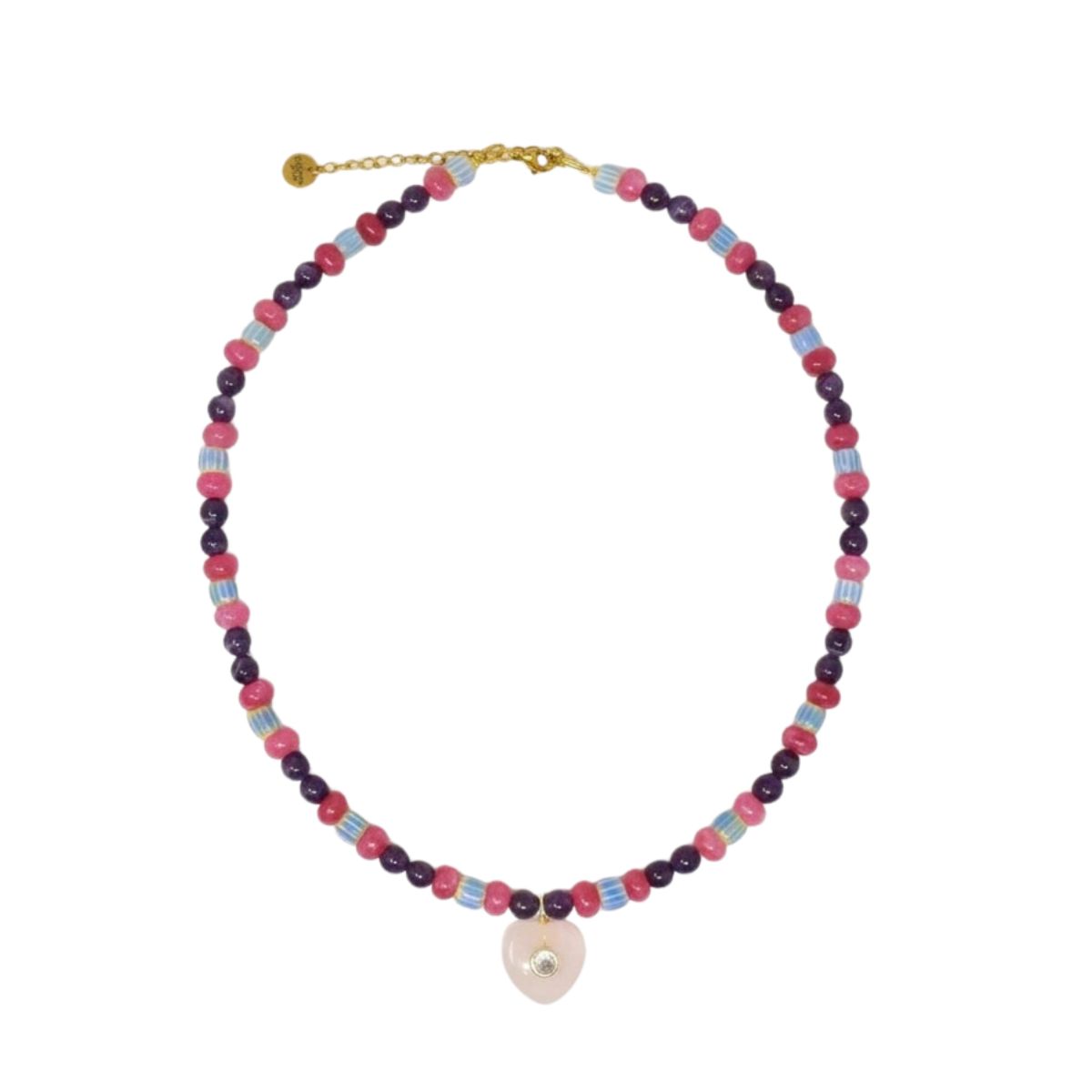 Charm Bar - Lipshop jewelry (4) Sugar High Semiprecious Charm Necklace - Image 1